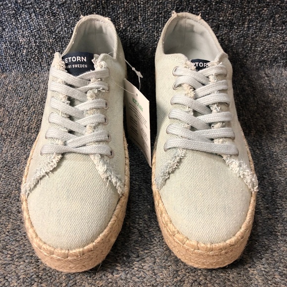 Tretorn Women's EVE Sneaker- Lt Blue1/Denim- New in BOX FAST SHIPPING! - Picture 2 of 9